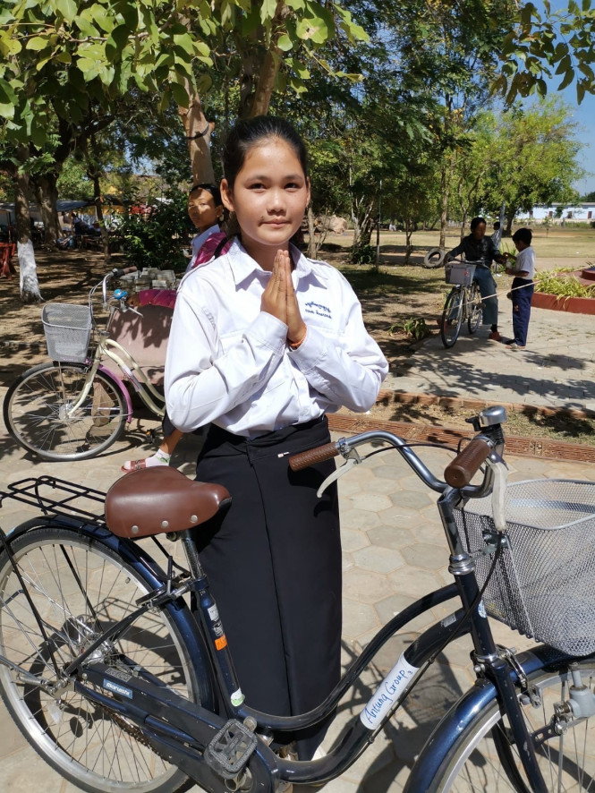 柬埔寨懷著感謝的心