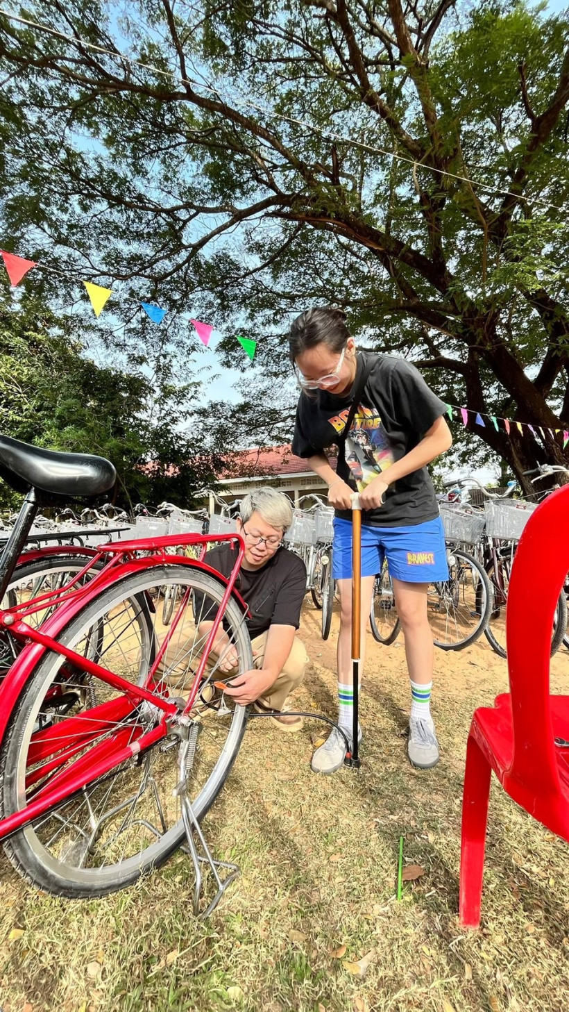 安東同事遠赴柬埔寨當愛心義工