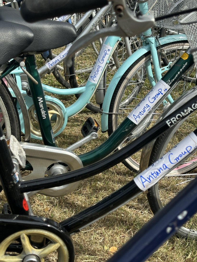 每台車身上都充滿了安東集團每個同仁滿滿的愛